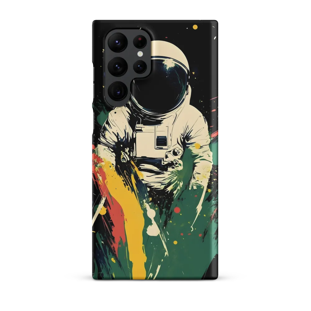 Cosmic Splash: The Astronaut's Journey