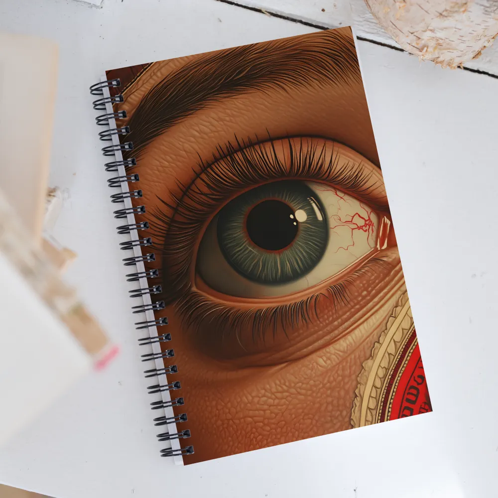 The Gaze of Anatomy | Spiral Notebook