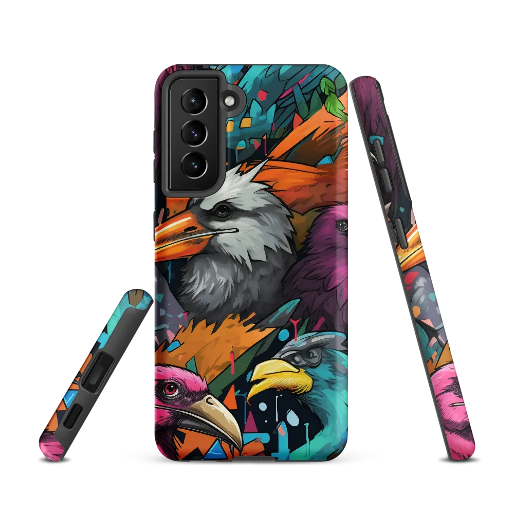 Avian Vortex: A Celebration of Color and Form