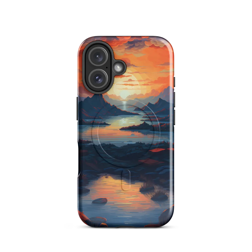 Ethereal Evening: A Digital Dusk