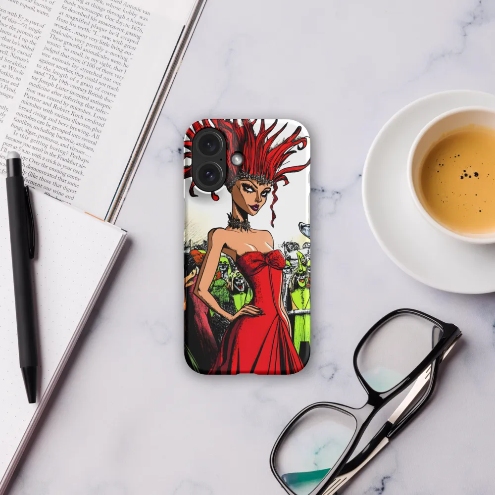 Fiery Elegance: A Fashion Statement