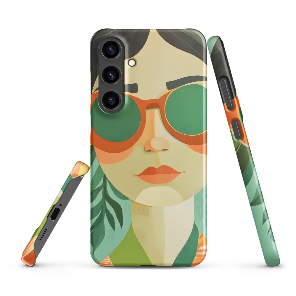 Bold Serenity: A Modern Portrait