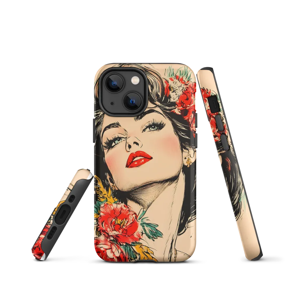 Radiance in Red: A Portrait of Elegance