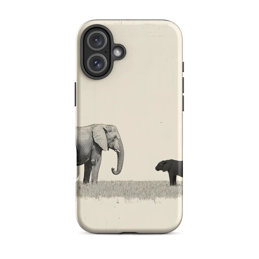 Contrasting Companions | Phone Case |  16 Plus | Tough Case | Matte