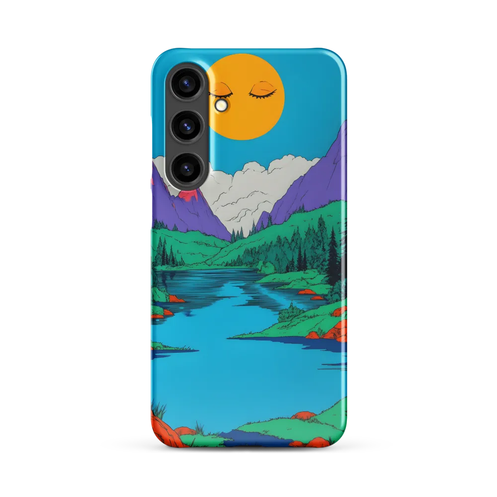 Whimsical Serenity in Vibrant Colors