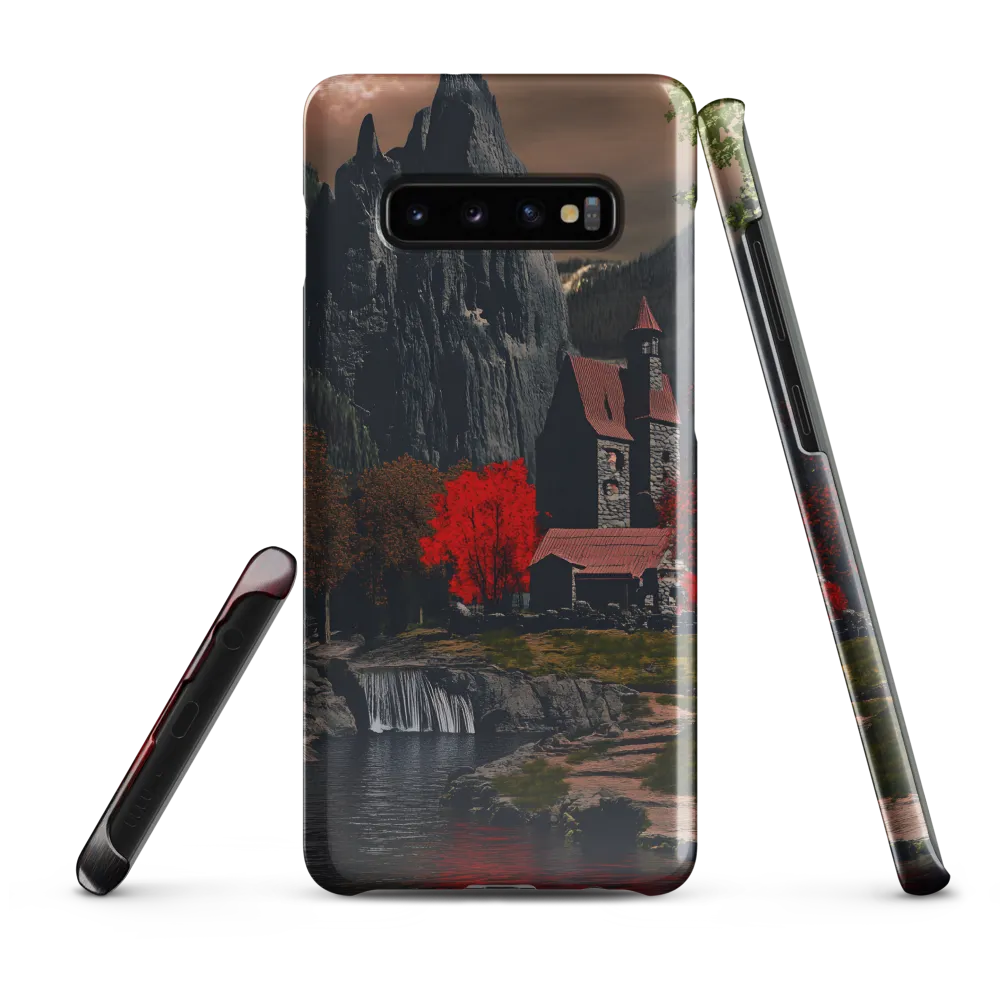 Mystical Fortress Among Crimson Woods | Phone Case |  S10 Plus | Snap Case | Glossy