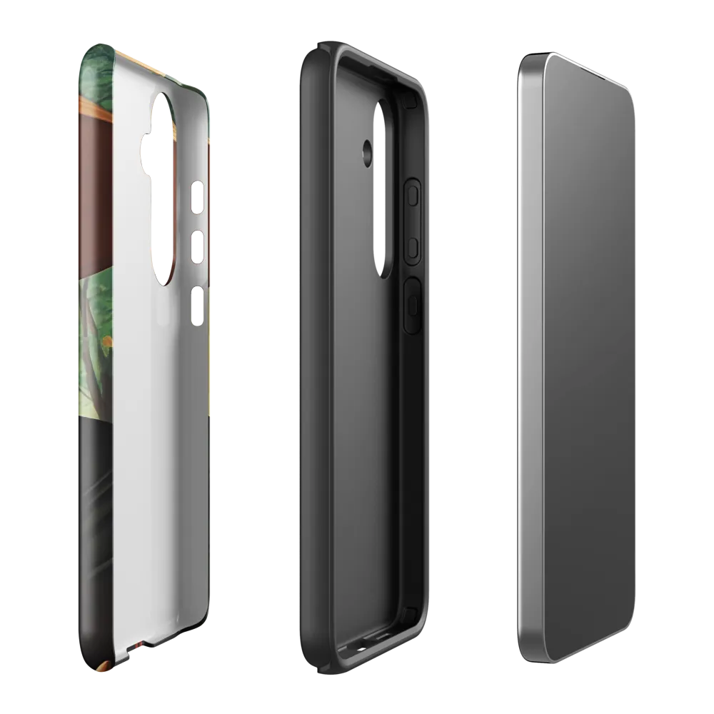 Elegance in Tranquility | Phone Case |  S24 Plus | Tough Case | Glossy
