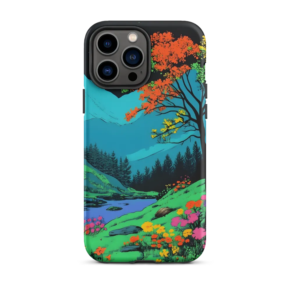 Neon Dreams: A Vibrant Landscape