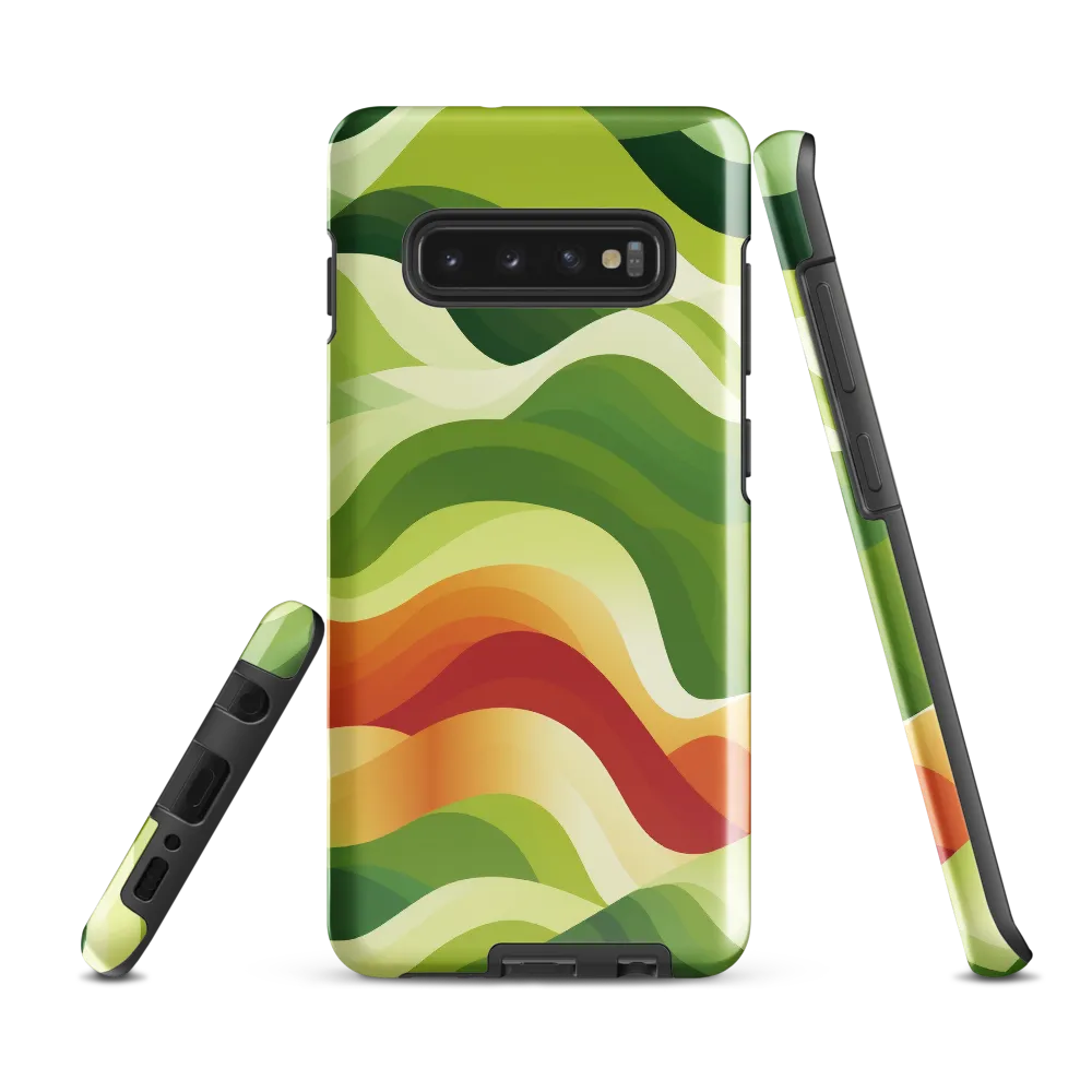 Waves of Nature | Phone Case |  S10 Plus | Tough Case | Glossy