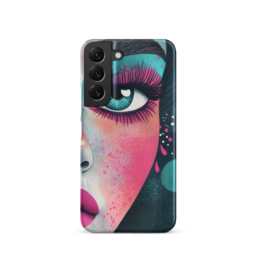 Vibrant Gaze | Phone Case |  S22 | Snap Case | Matte
