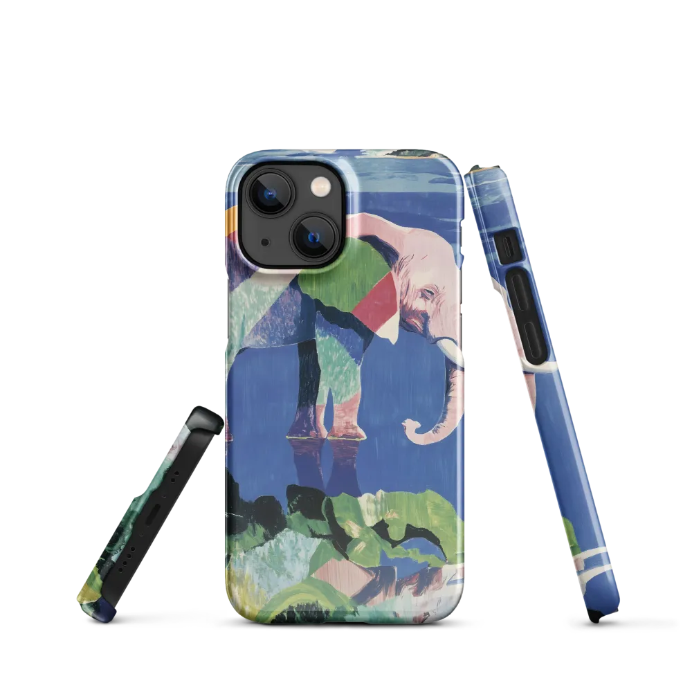 Serenity in Color: The Elephants of Reflection