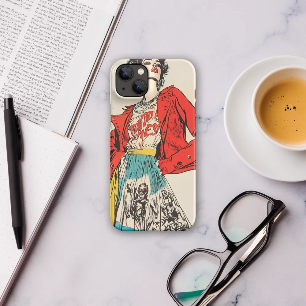 Vibrant Elegance: A Pop Art Fashion Statement