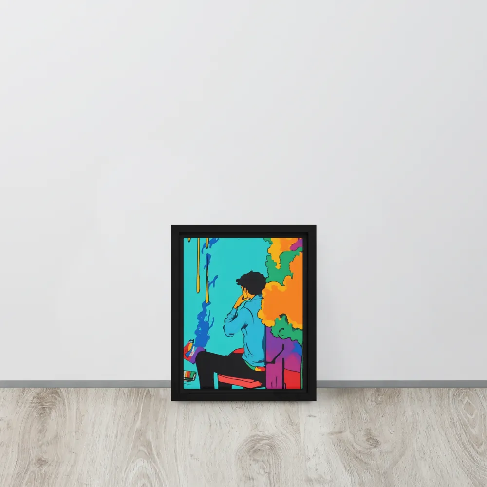 The Artist Within | Canvas with Black Frame | 8″×10″