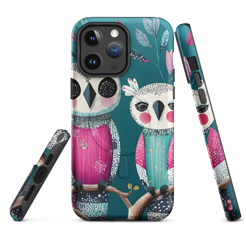 Whimsical Duo: A Celebration of Nature and Color