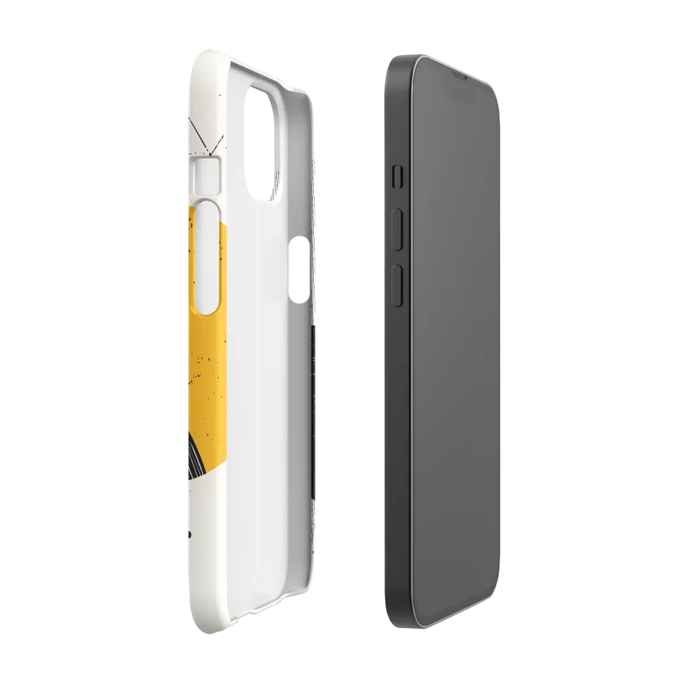 Dynamic Harmony in Black and Yellow