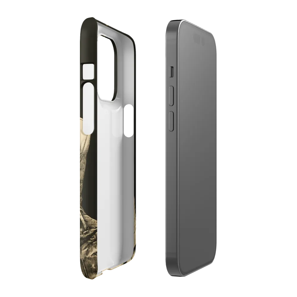 Desperate Gaze | Phone Case |  14 Pro | Snap Case | Matte