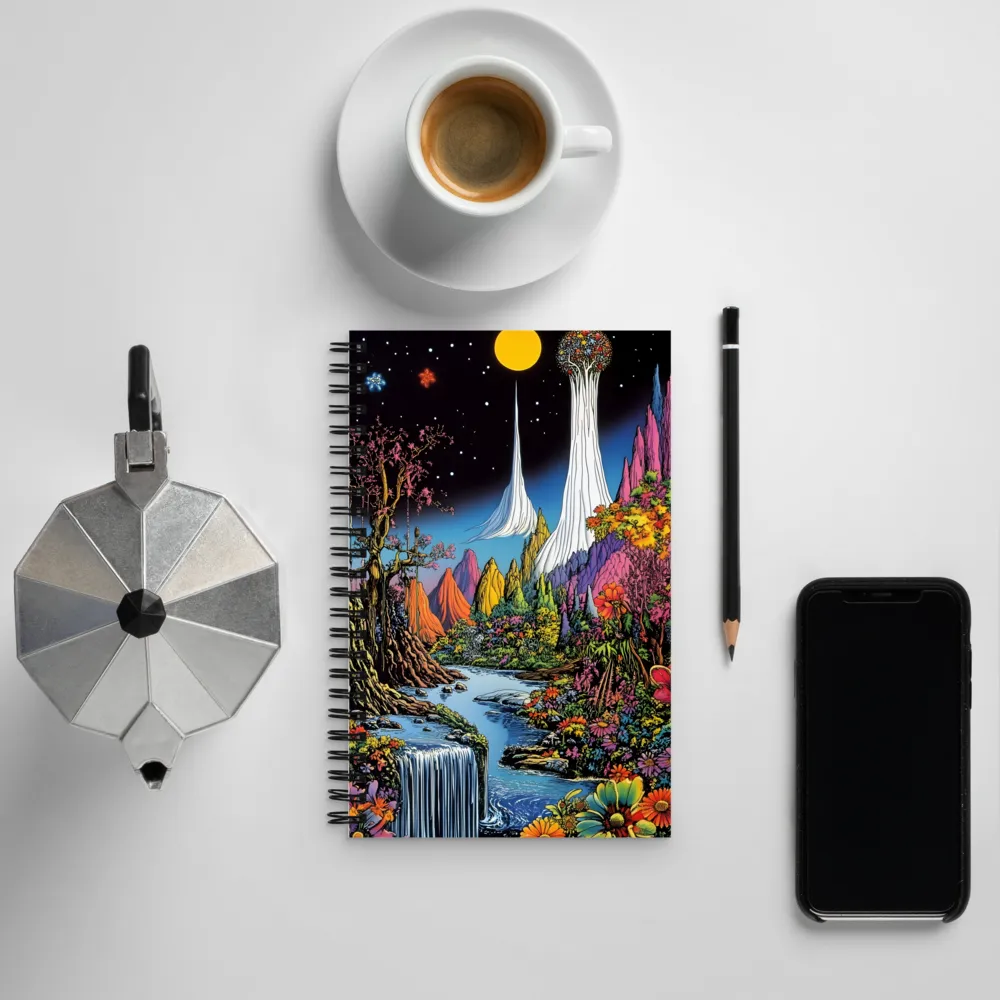 Celestial Serenity | Spiral Notebook