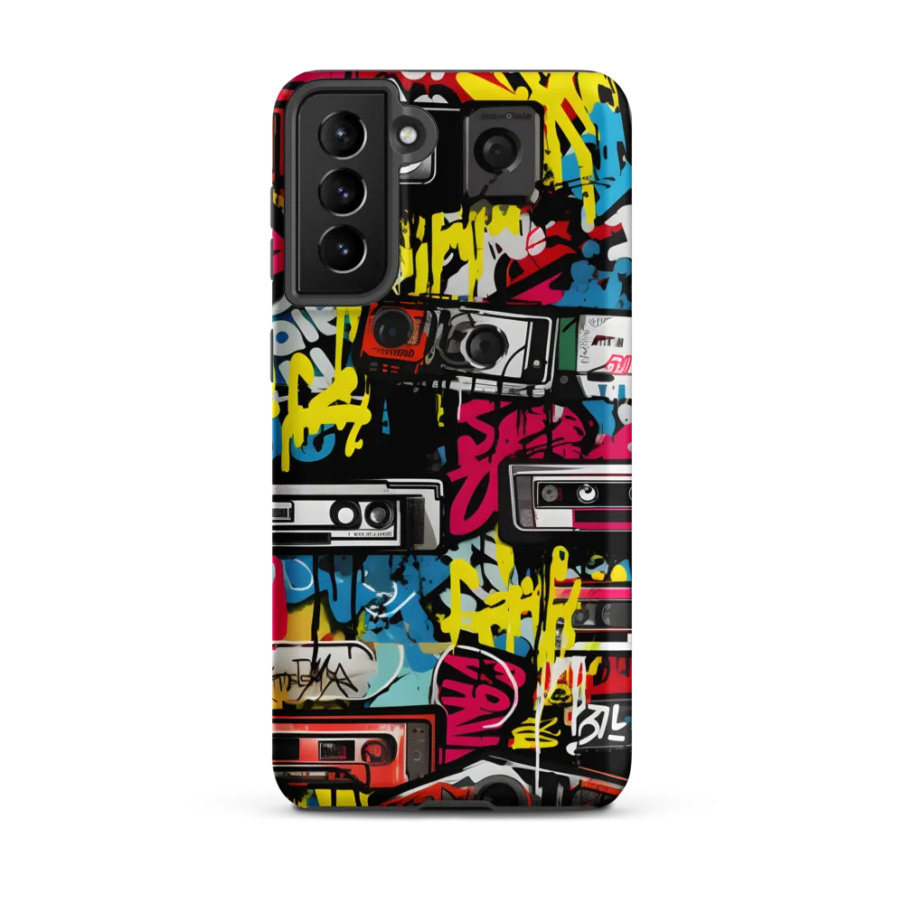 Urban Nostalgia: A Retro Cassette Explosion