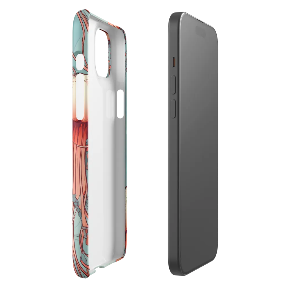 Ethereal Dance of Jellyfish | Phone Case |  15 Plus | Snap Case | Matte