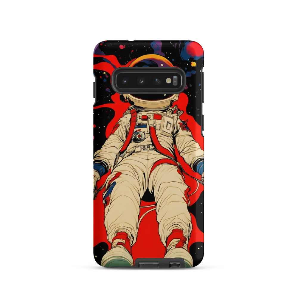 Astronaut in Cosmic Reverie | Phone Case |  S10 | Tough Case | Matte