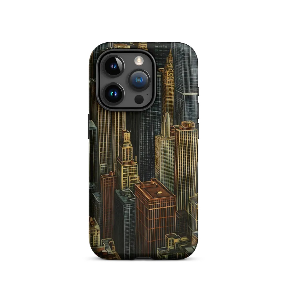 Urban Elegance: A Golden Cityscape