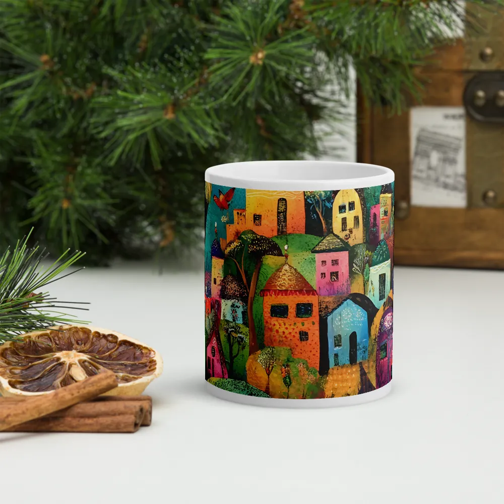 Whimsical Village Harmony | Mugs | Multiple Sizes & Colors