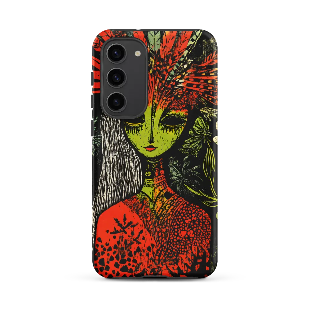 Mystical Flora: A Surreal Portrait