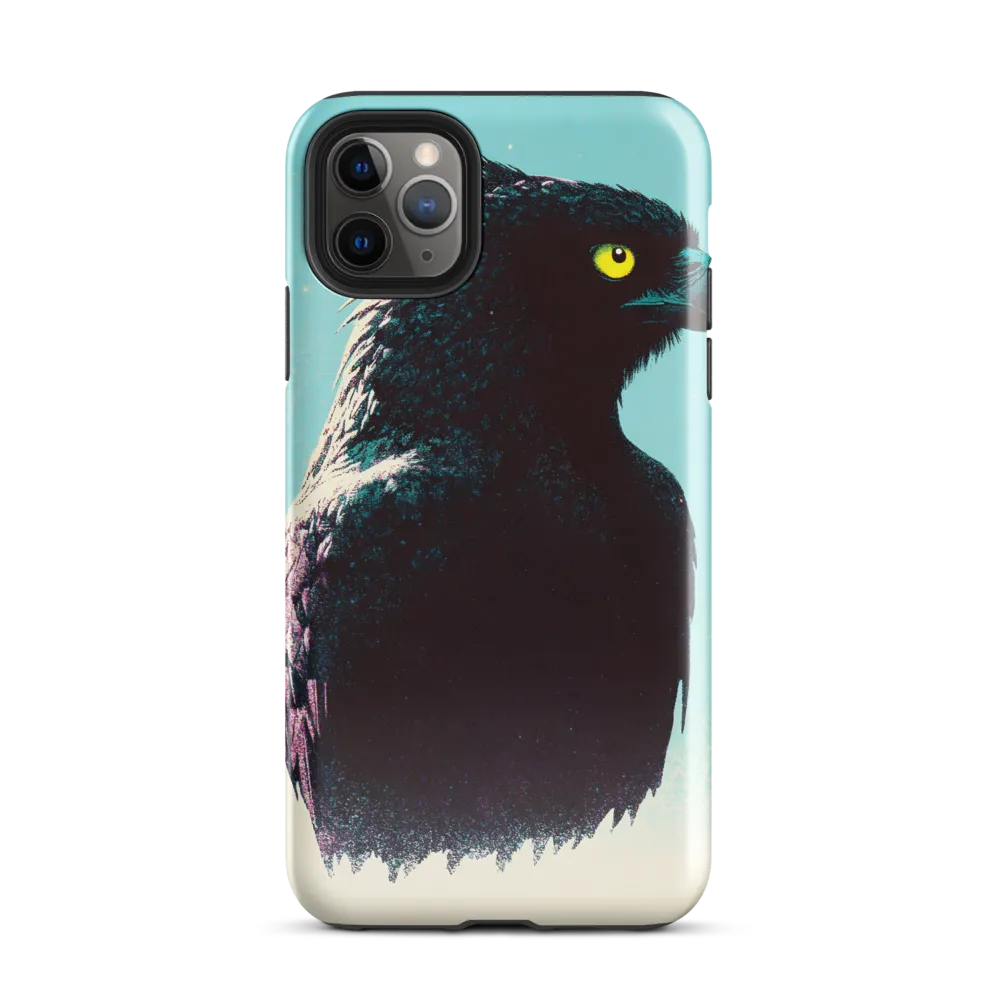 Eagle in Shadows: A Digital Odyssey | Phone Case |  11 Pro Max | Tough Case | Glossy