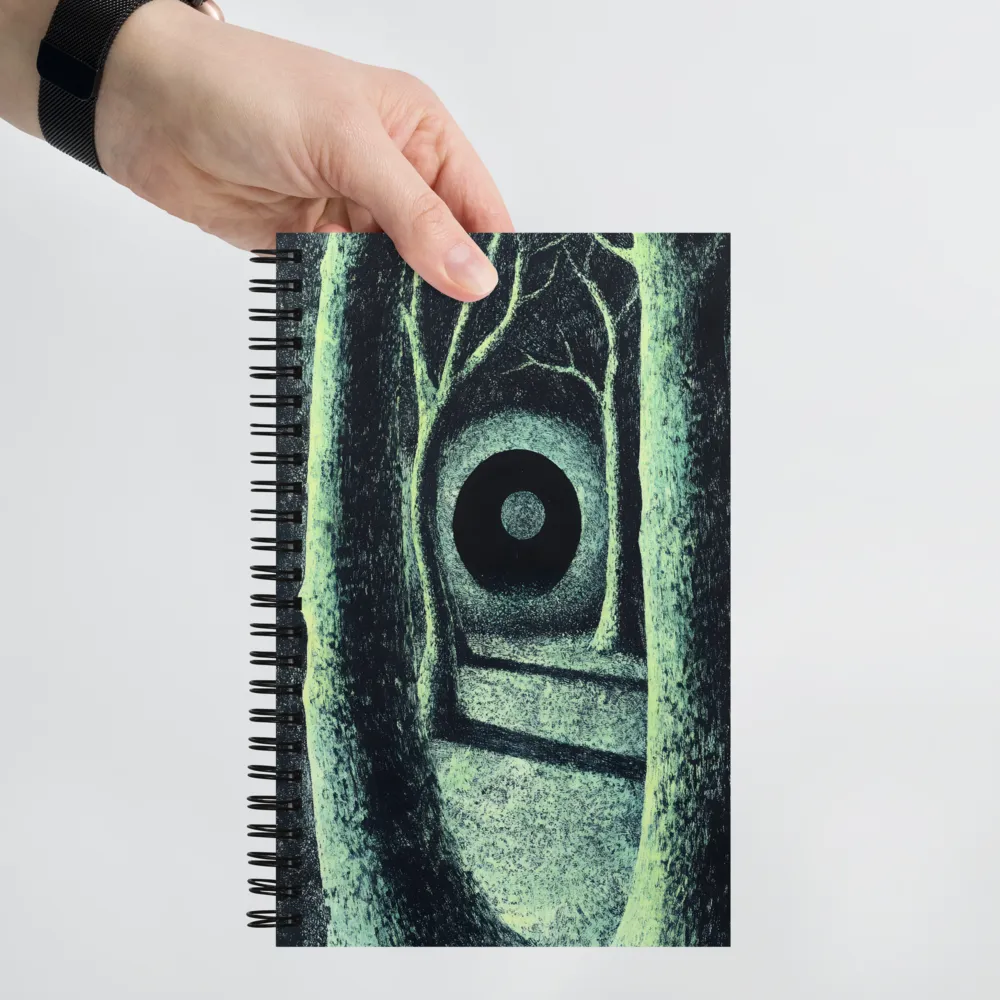 Enigmatic Grove | Spiral Notebook