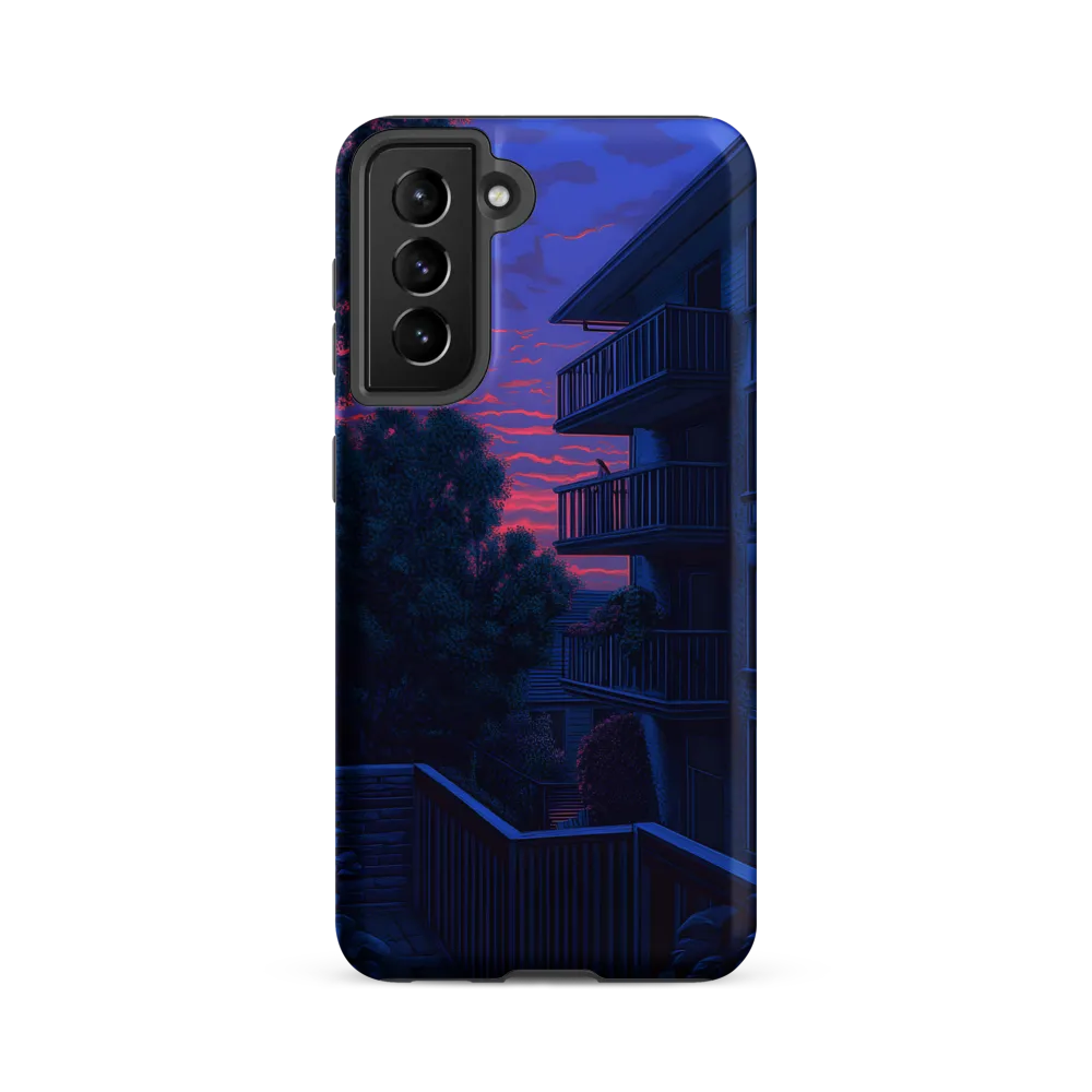 Urban Serenity at Dusk