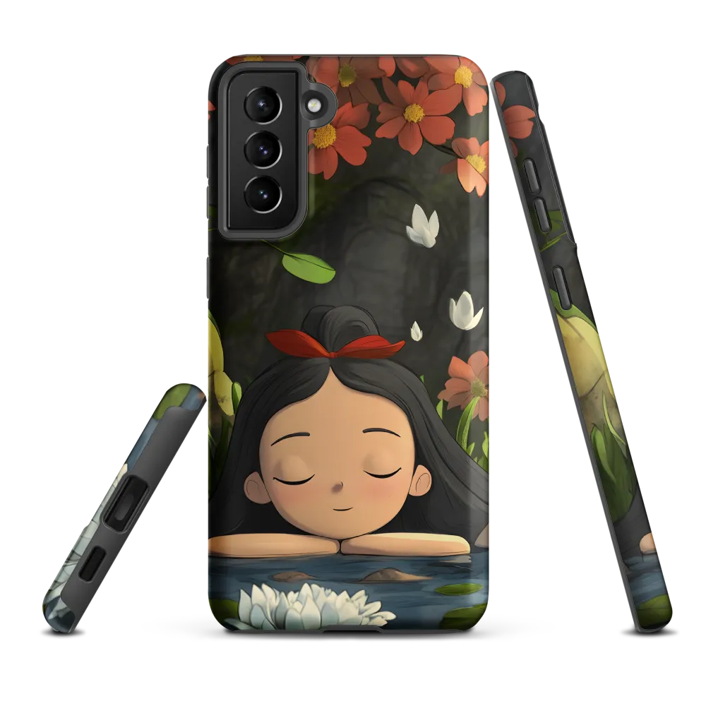 Tranquility by the Waterside | Phone Case |  S21 Plus | Tough Case | Matte
