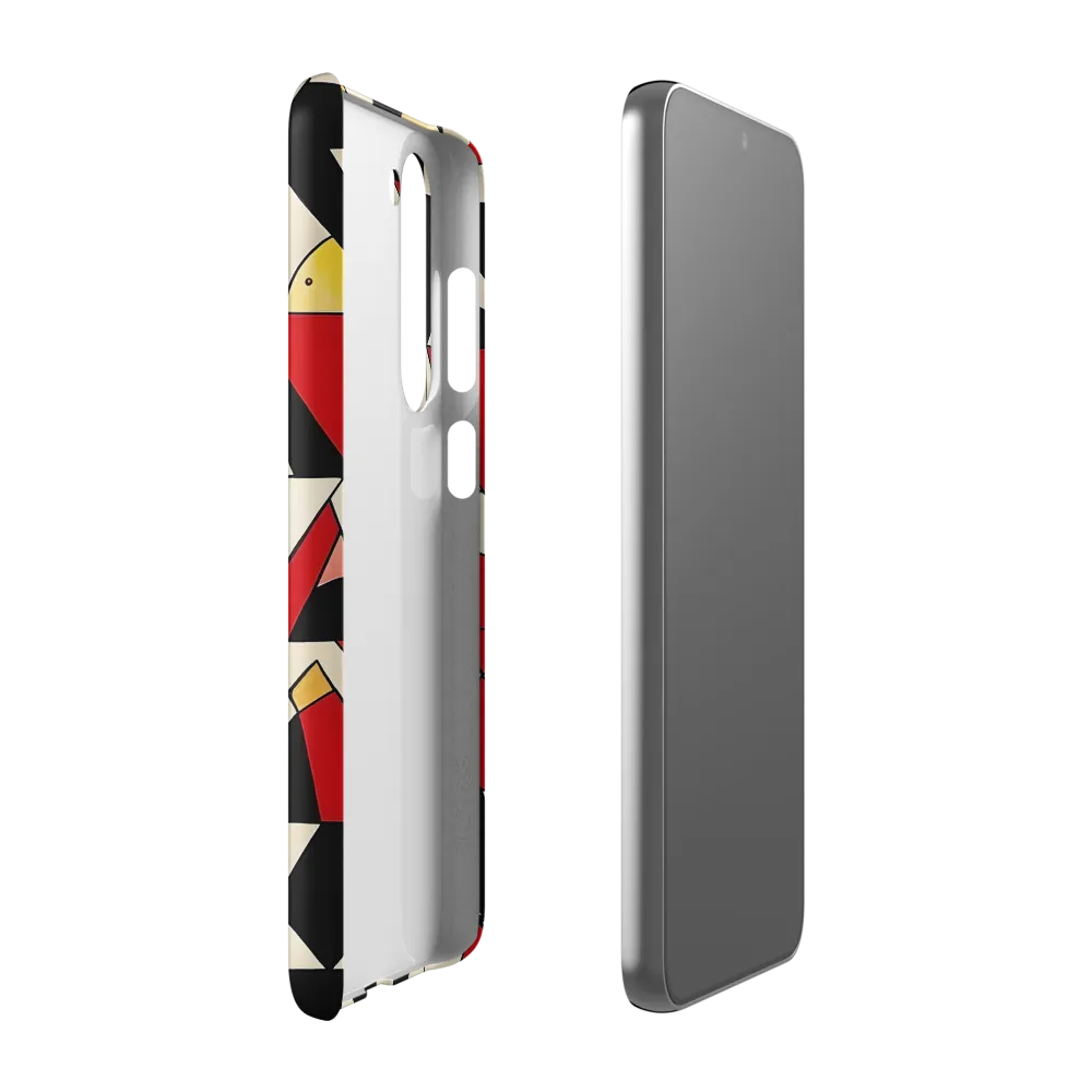 Dynamic Geometric Harmony | Phone Case |  S23 Plus | Snap Case | Matte