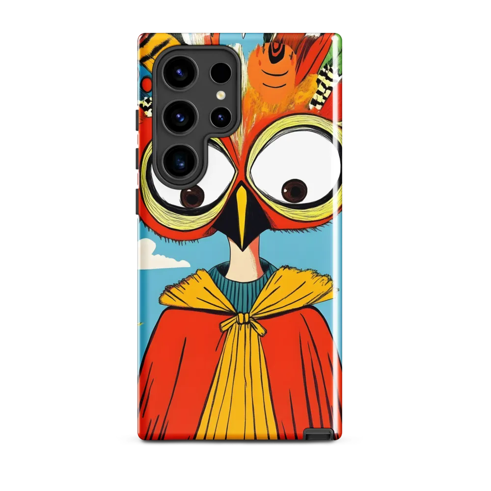 A Whimsical Encounter: The Owl-Human Fusion