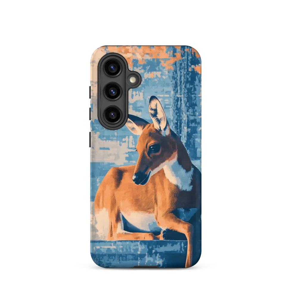Serenity in Color: The Reclining Deer | Phone Case |  S24 | Tough Case | Matte