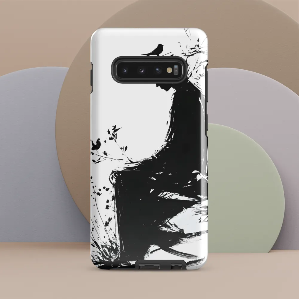 Silent Reflection | Phone Case |  S10 Plus | Tough Case | Glossy