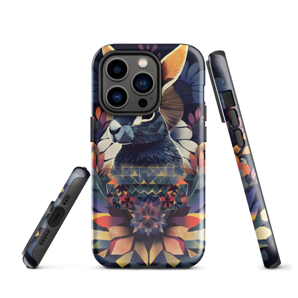 Ethereal Bunny: A Geometric Wonderland