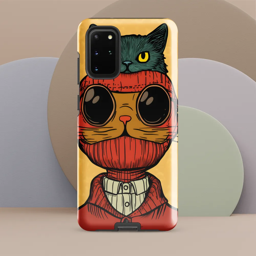 Whimsical Fusion: Cat and Human