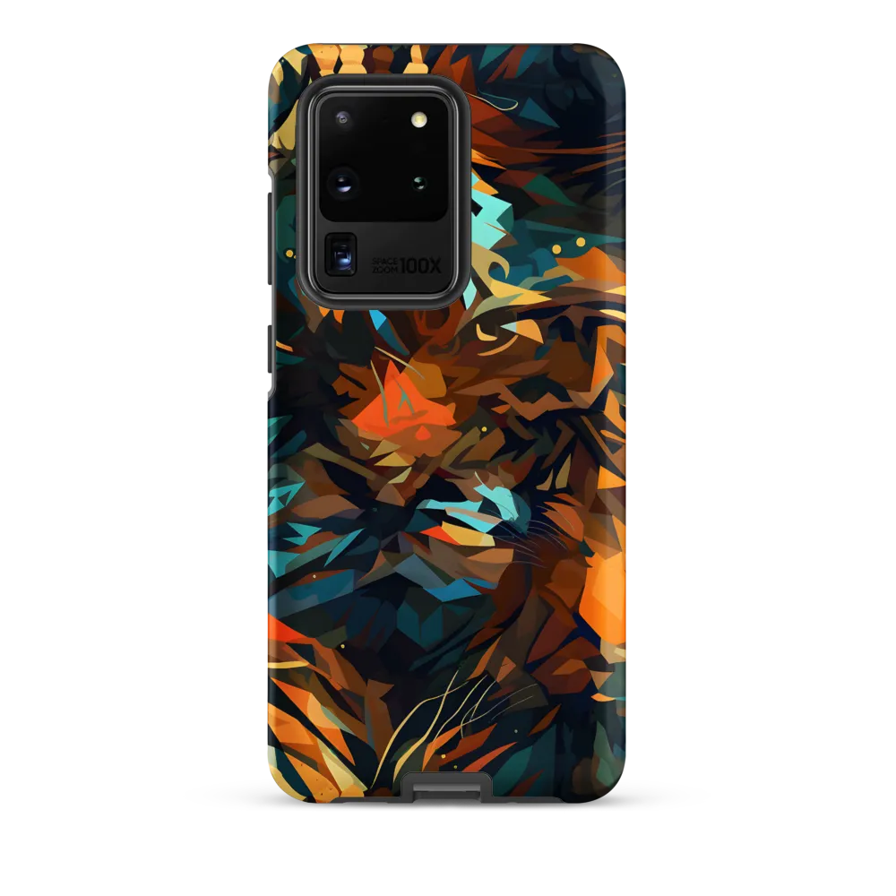 Wild Symphony: Abstract Tigers | Phone Case |  S20 Ultra | Tough Case | Matte