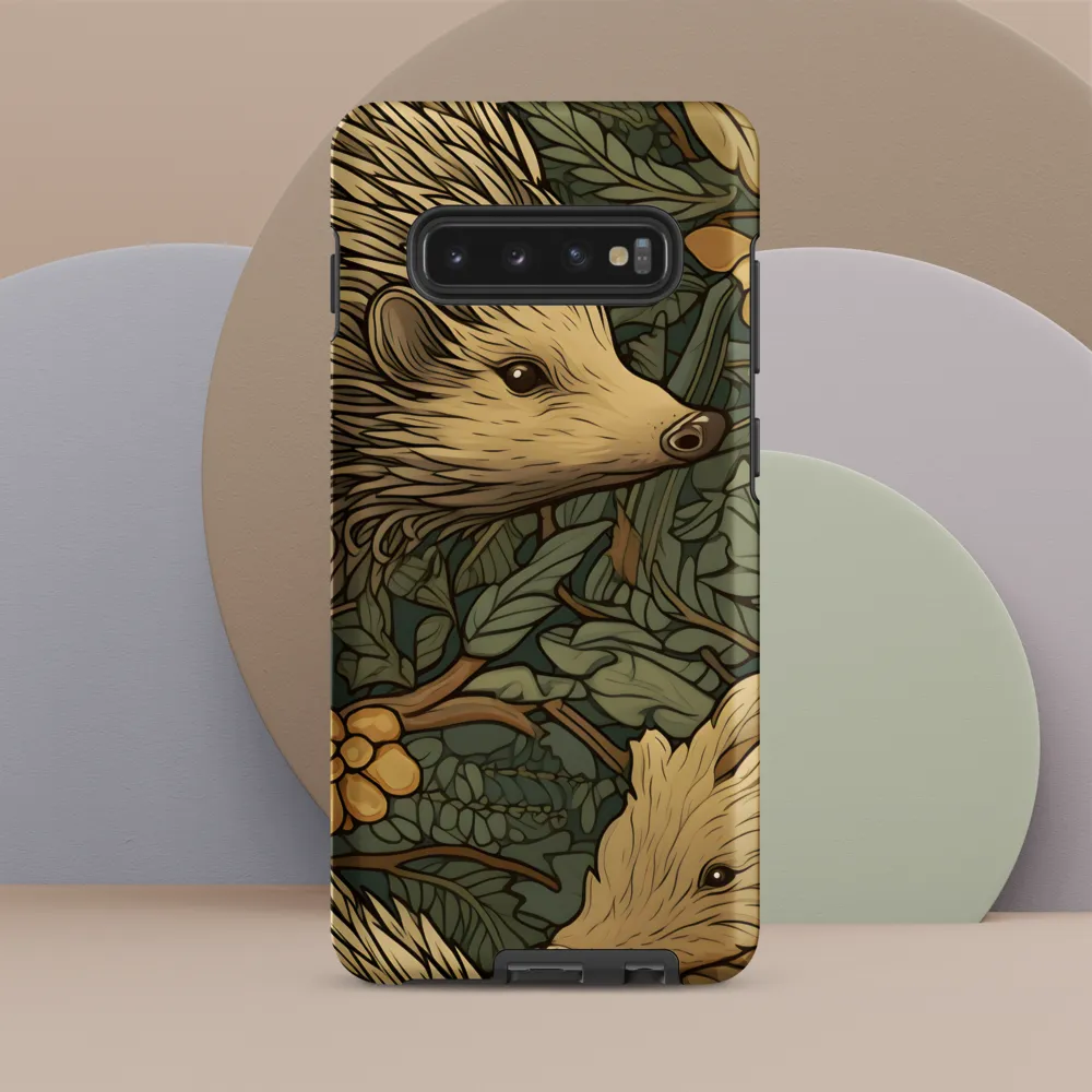Whimsical Hedgehog Garden