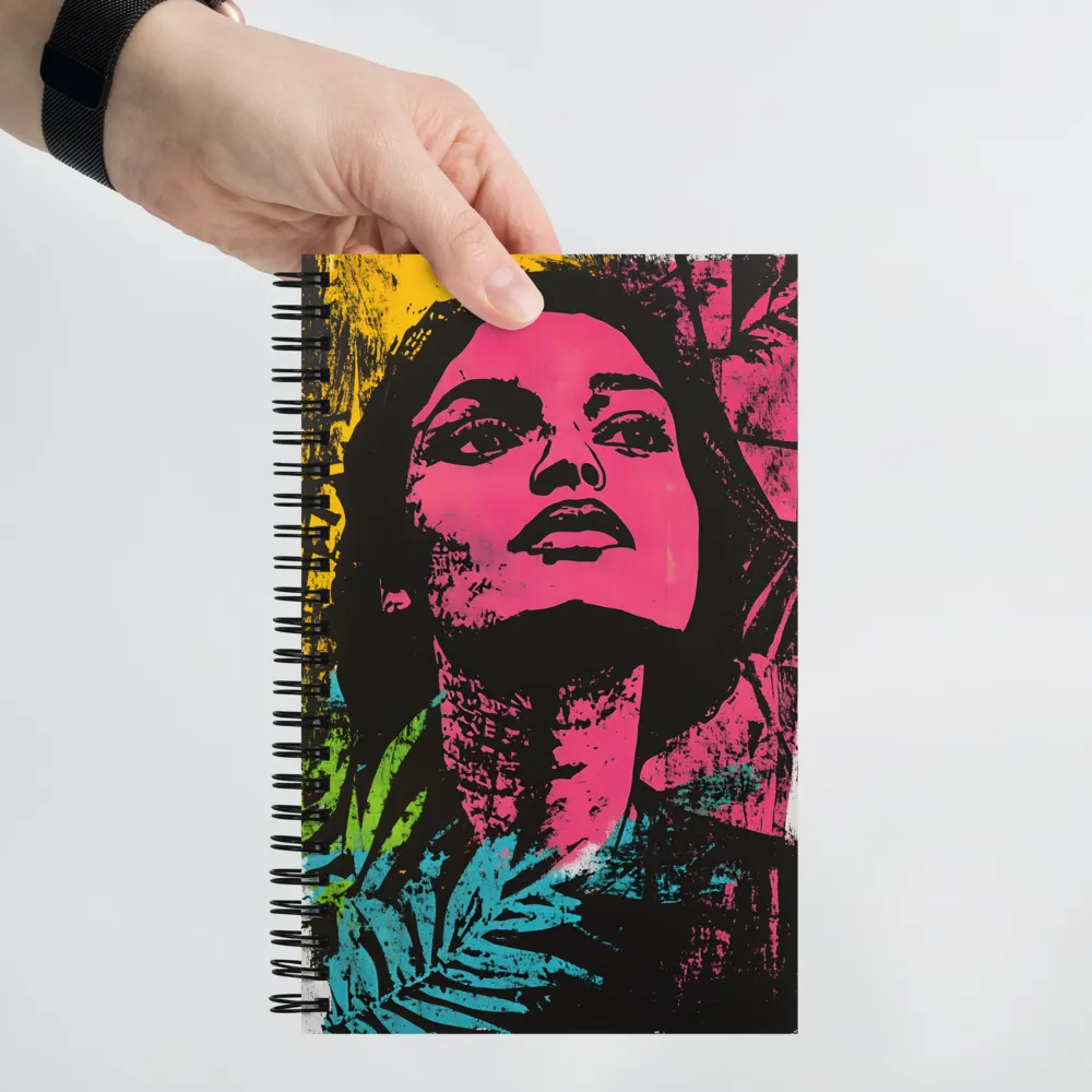 Vibrant Reflections | Spiral Notebook