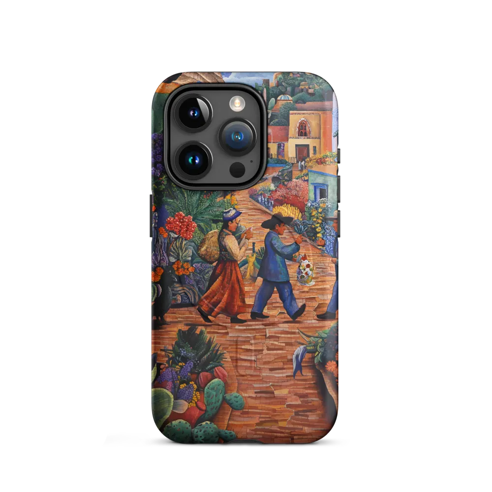 A Mosaic Journey Through Colorful Landscapes
