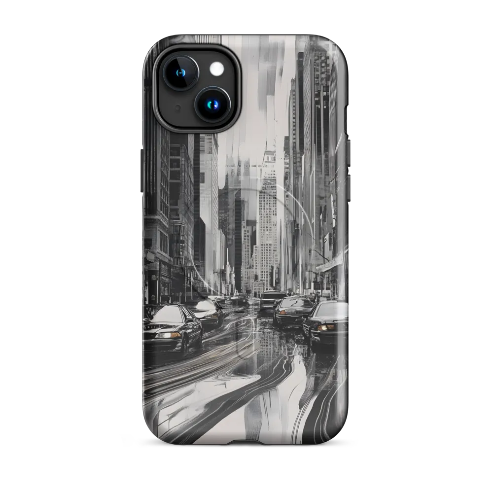 Reflections of Urban Life | Phone Case |  15 Plus | MagSafe® Tough Case | Glossy