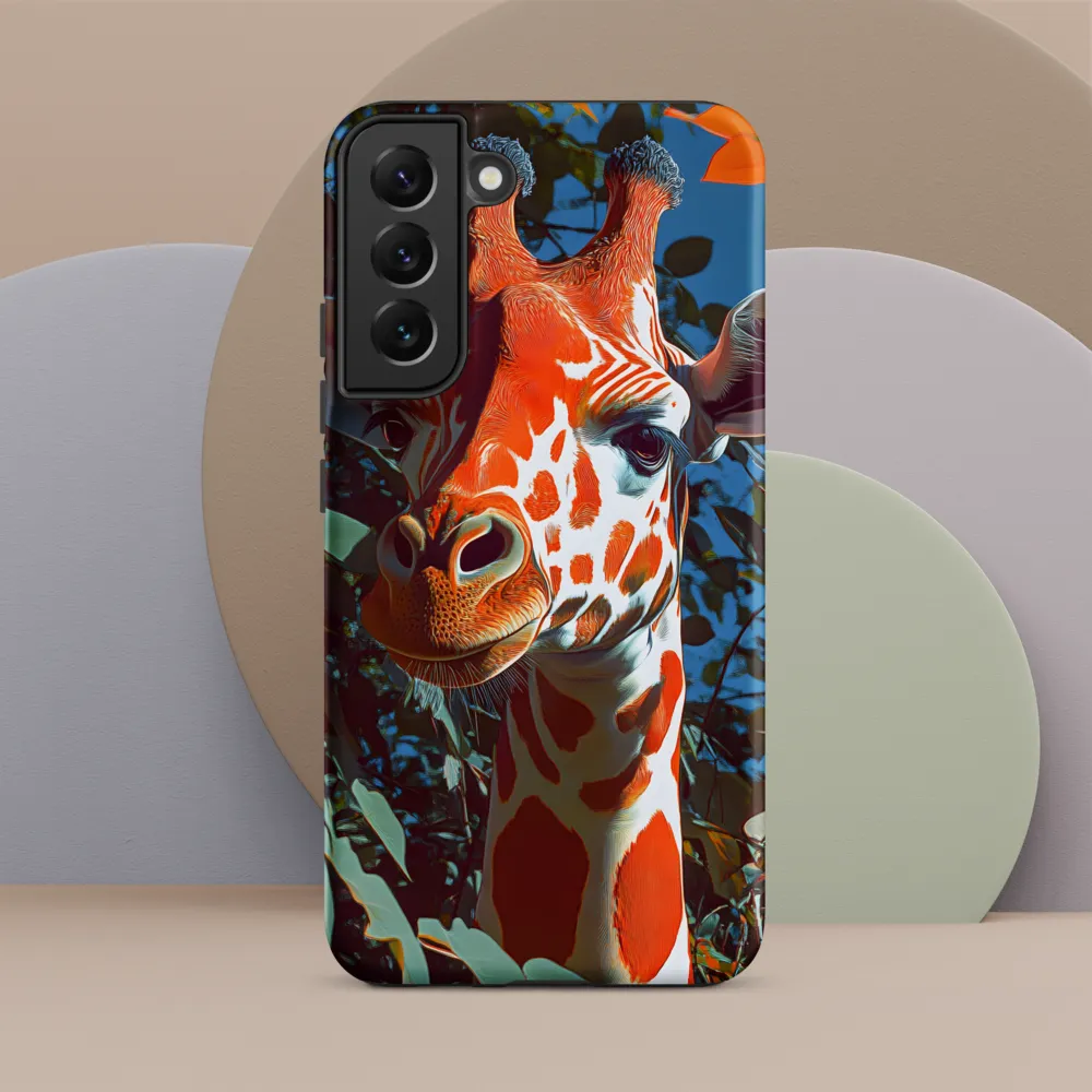 Giraffe in the Lush Canopy