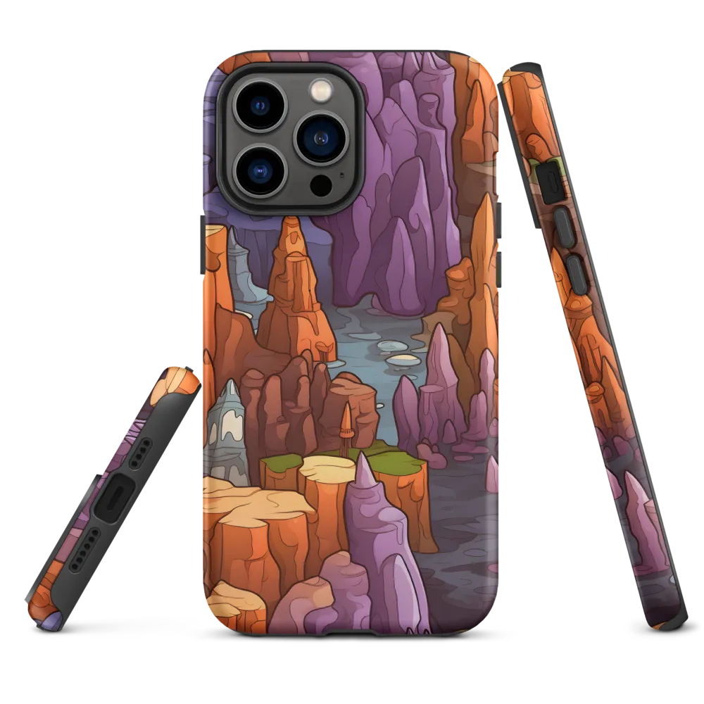 Vibrant Rockscape: A Digital Odyssey