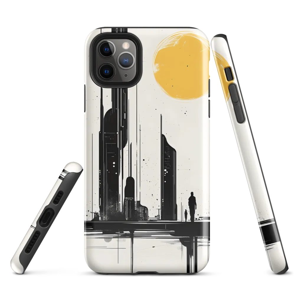 Contemplation in the City of Tomorrow | Phone Case |  11 Pro Max | Tough Case | Glossy