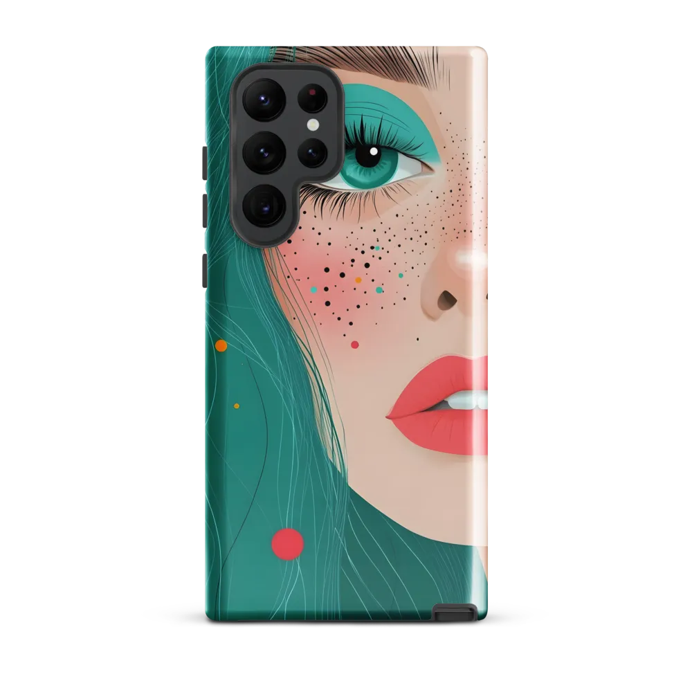 A Playful Portrait: Turquoise Temptation