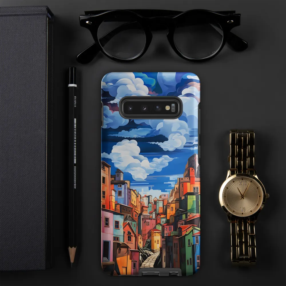 Whimsical Heights: A Vibrant Cityscape