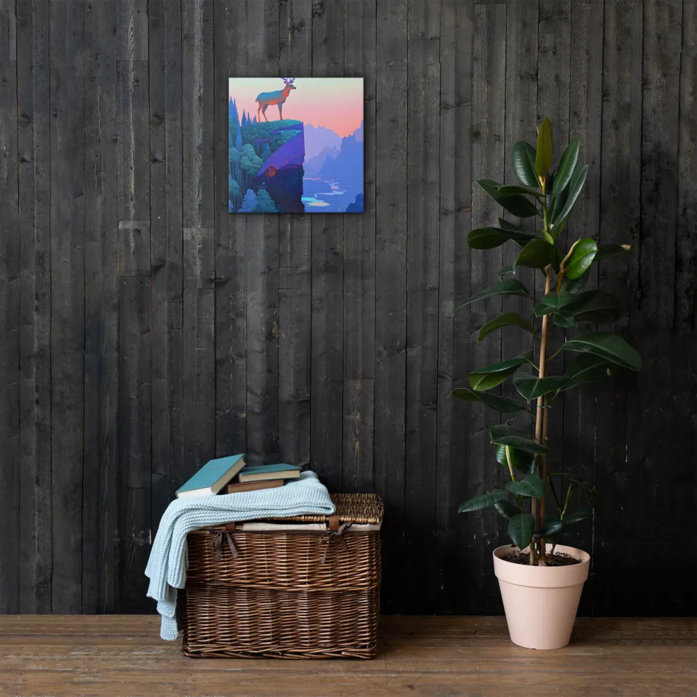 Majestic Refuge | Thin Canvas | 16″×16″
