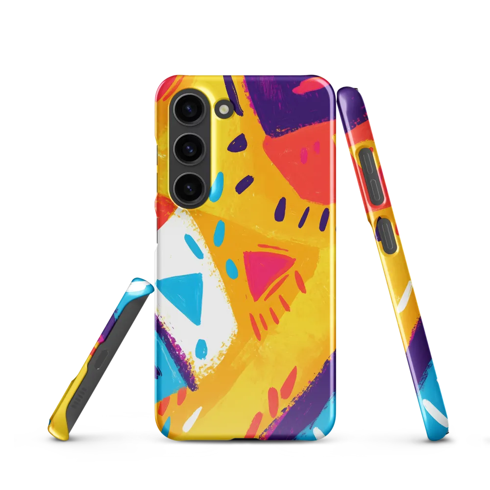 Playful Geometries | Phone Case |  S23 | Snap Case | Glossy