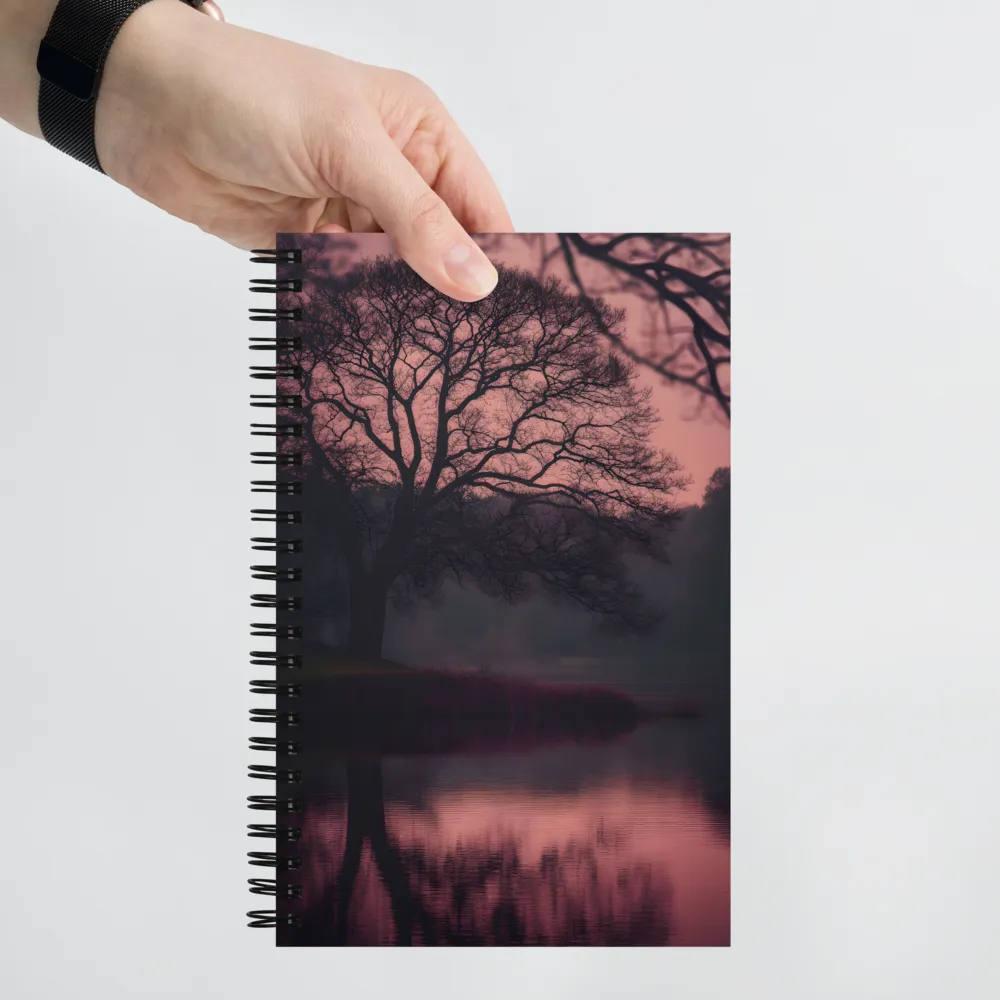 Whispers of Dusk | Spiral Notebook